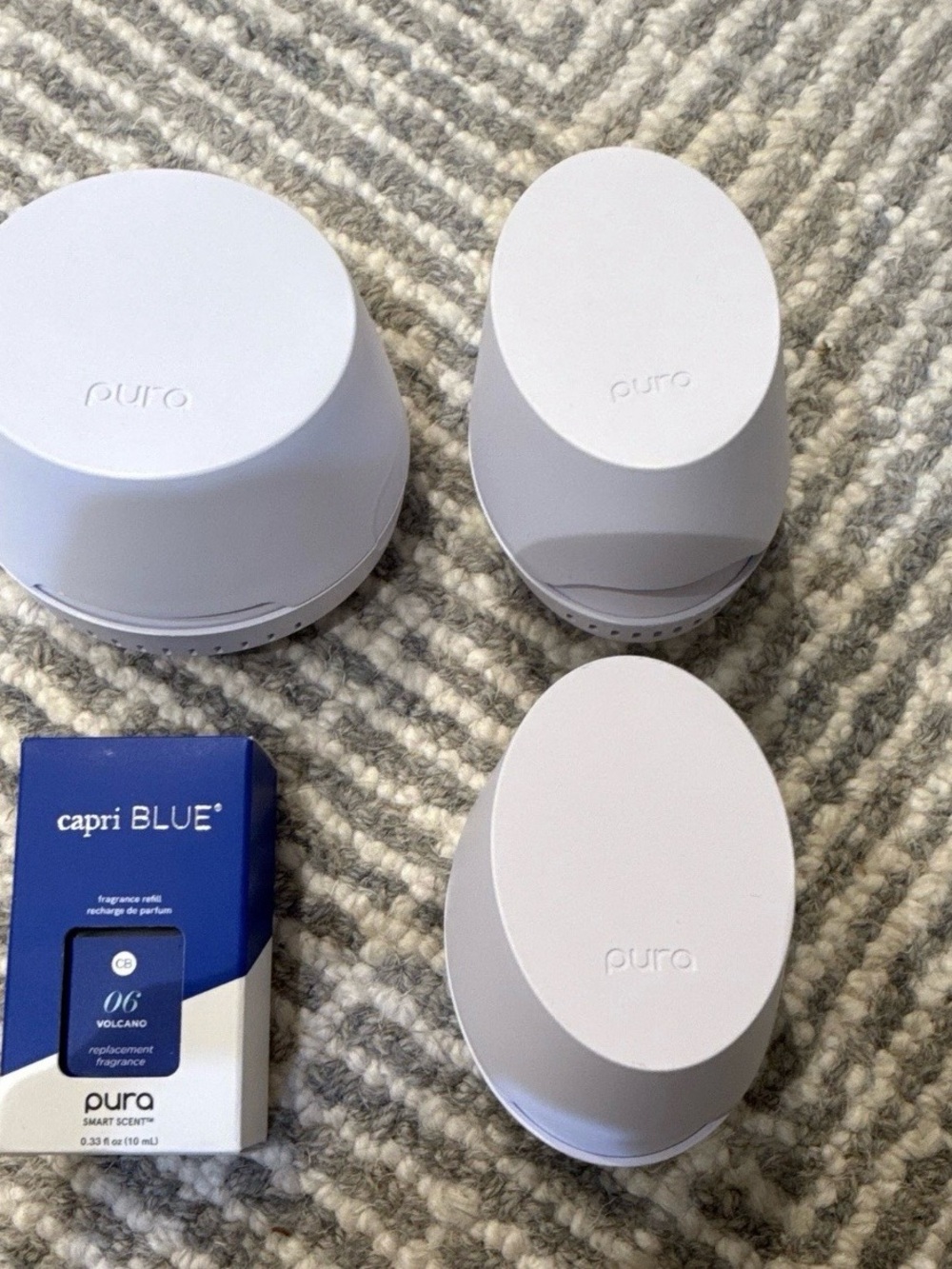 Pura White Smart Scent Diffuser - 3-Pack